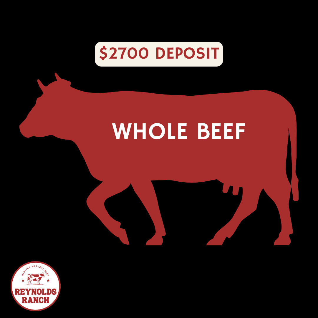 Whole Beef- Deposit